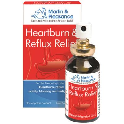 Martin & Pleasance Homoeopathic Complexes Heartburn & Reflux Relief Spray 25ml